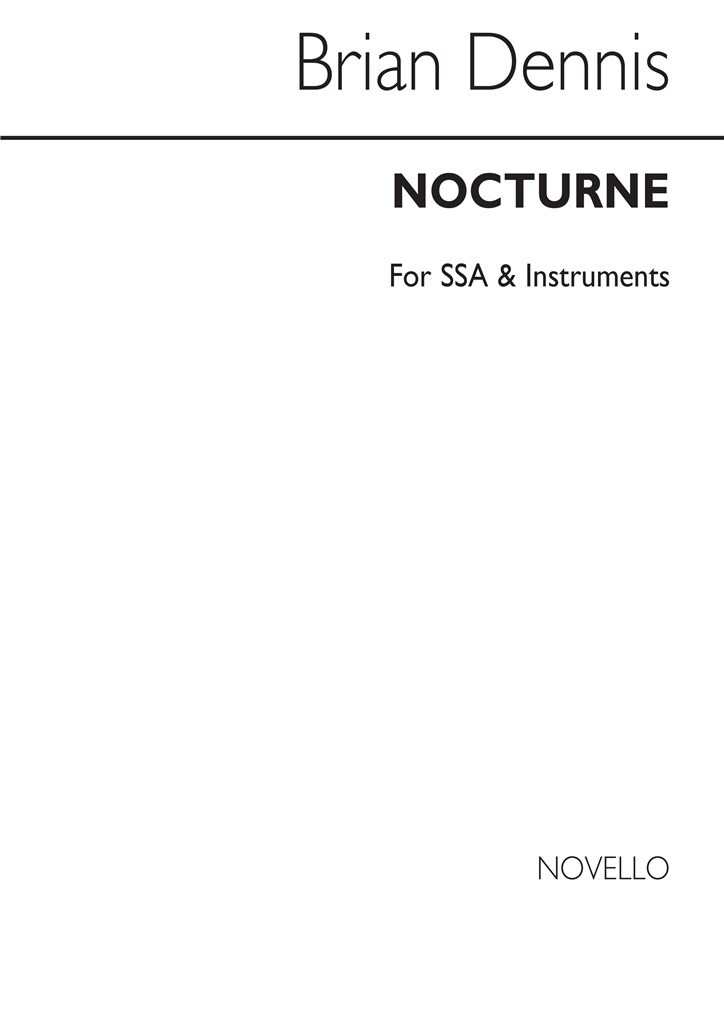 Nocturne for SSA Chorus